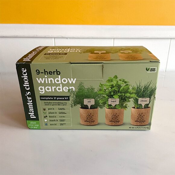 NEW IN BOX Nine Herb Window Garden - Picture 4 of 4